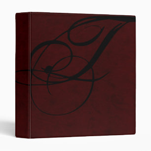 Maroon Red Colour Velvet Custom Home Casino Binder