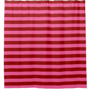 Maroon Red Pink Stripes Design 