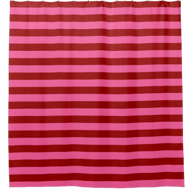 Maroon Red Pink Stripes Design  (Front)