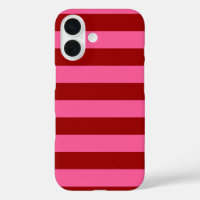Maroon Red Pink Stripes Design