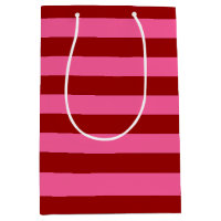 Maroon Red Pink Stripes Design 