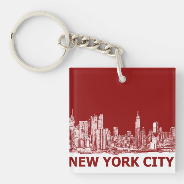 Maroon rouge de New York (Devant)