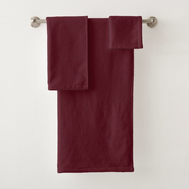 Maroon rouge foncé Bourgogne couleur solide (En situation)