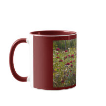 Maroon Wildflowers