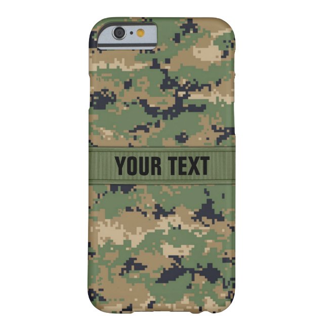MarPat Digital Woodland Camo #2 Personalized Case-Mate iPhone Case (Back)