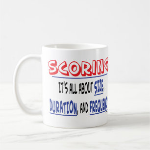 Marquant - taille, durée, et tasse de café de