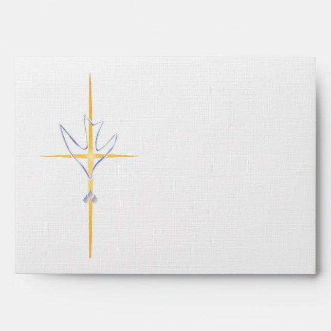 Marque 10:14 Enveloppe Invitation Baptême (Devant)