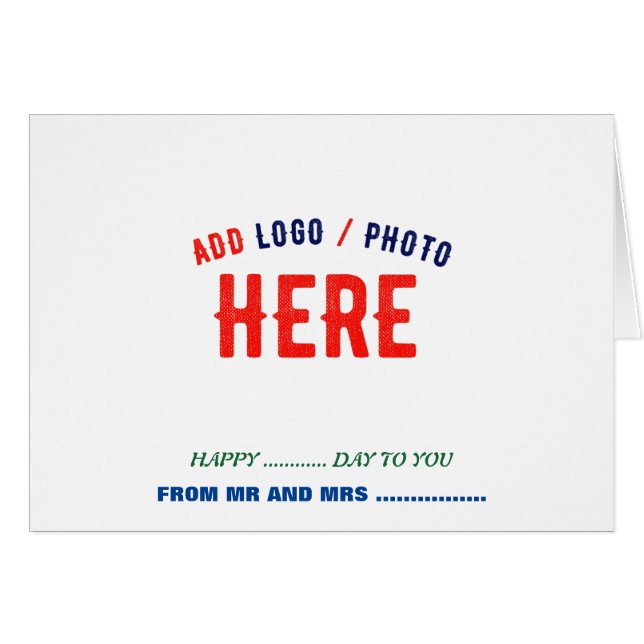 MARQUE BLANCHE MODERNE ET PERSONNALISABLE VÉRIFIÉE (Devant horizontal)