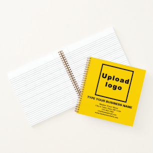 Marque commerciale sur Carnet Carré jaune