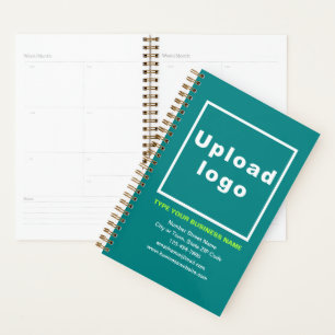 Marque commerciale sur couverture verte Turquoise