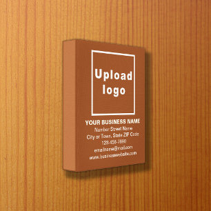 Marque commerciale sur toile Brown
