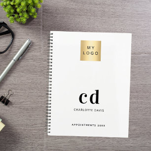 Marque couleur monogramme initiales logo commercia
