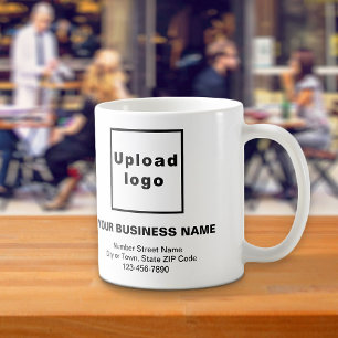 Marque d'affaires sur Mug