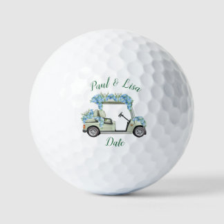 Marque de balle de golf Élégante Menthe en Treilli