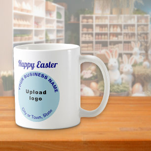 Marque Light Blue Business Pâques Mug