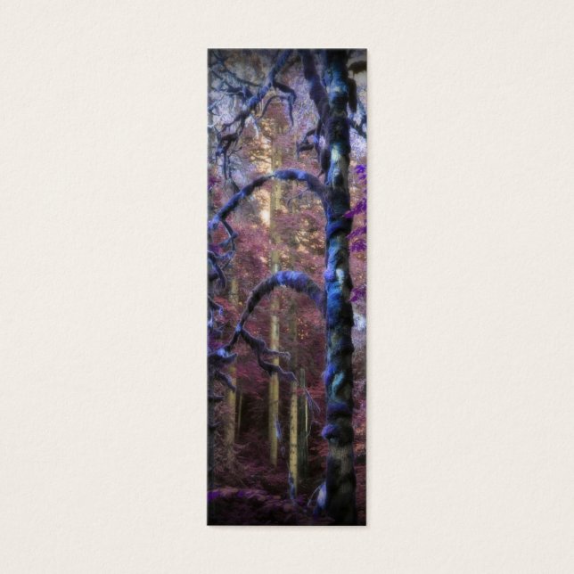 Marque-page de la Forêt Enchantée (Devant)