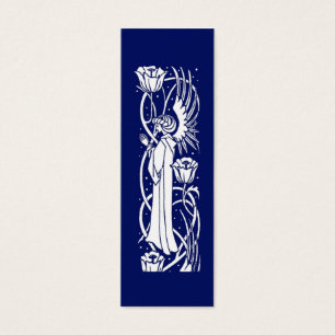 Marque-page florale d'ange de Beardsley