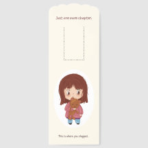 Marque-page illustré mignon - Cadeau pour les amou