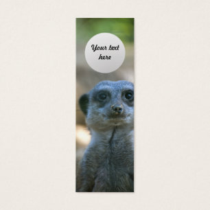 Marque-page personnalisé de suricate