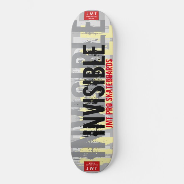 Marque SKATEBOARD INVISIBLE /JMT (Recto)