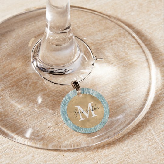 Safari Argent Set de 6 verre à vin Charms Breloques Handmade juste pour vous