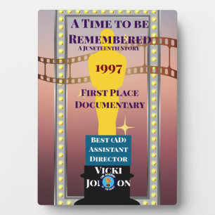 Marquee Award Plaque with Easel