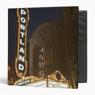 Marquee of Arlene Schnitzer auditorium Binder