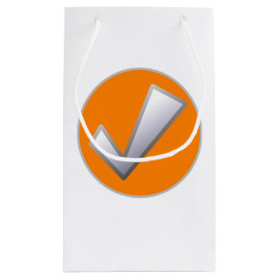 Marquer le bouton "Bon" Sac cadeau