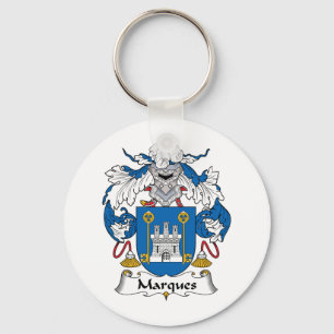 Marques Family Crest Keychain