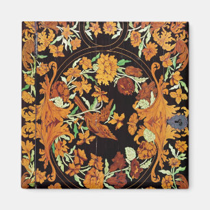 Marquetry box, English, c.1670 Magnet