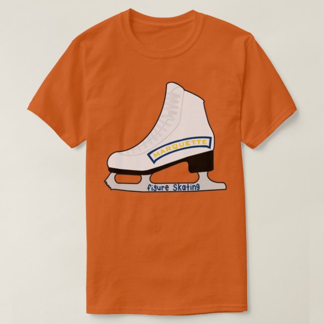 Marquette Figure Skating 1 T-Shirt (Design Front)
