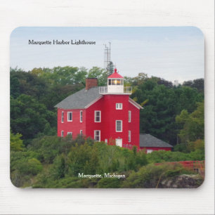 Marquette Harbor Lighthouse mousepad