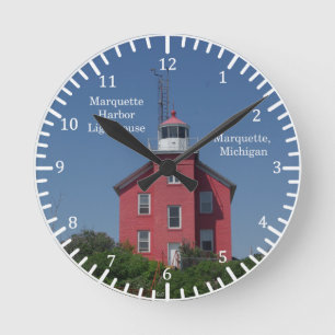 Marquette Harbour Lighthouse clock