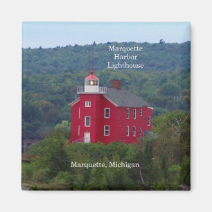 Marquette Harbour Lighthouse magnet