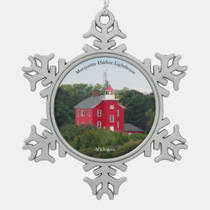 Marquette Harbour Lighthouse ornament