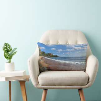 Marquette Harbour Lighthouse Pillow - Marquette, M