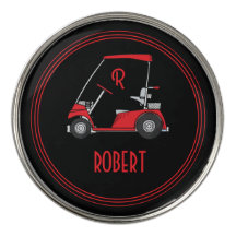 Marqueur de balle de golf personnalisé avec nom et