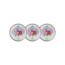 Marqueurs de balle de golf Blumenstrauss