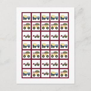 Marqueurs de carte de bingo-test de baby shower de