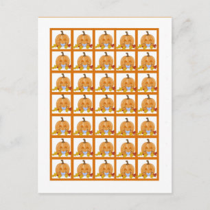 Marqueurs de cartes de bingo Automne Citrouille Ba