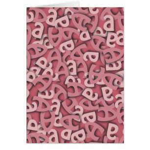 Marquez avec des lettres un rose
