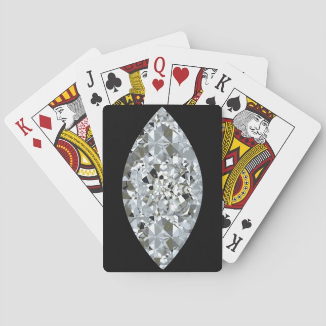 Marquis Diamond Bicycle® Play Playing Cards (Back)