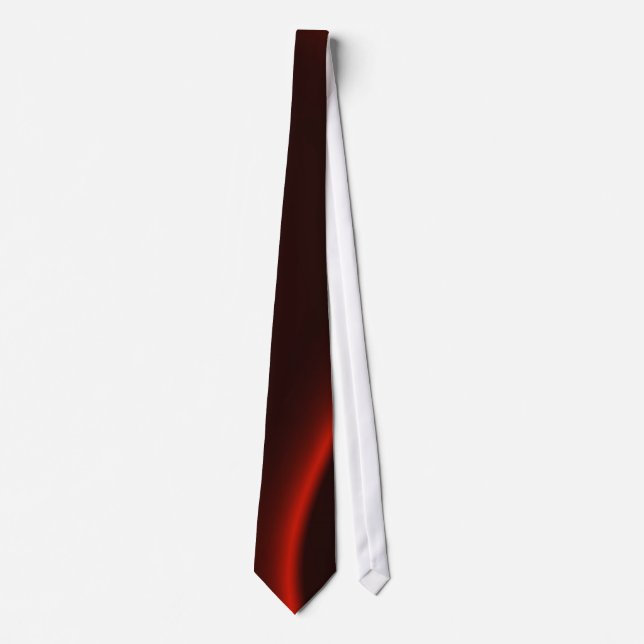 Marquis Red Silk Wedding Tie (Front)