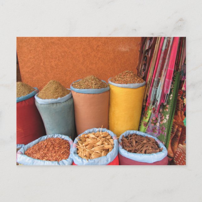 marrackech spices postcard (Front)