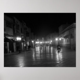 Marrakech at dawn poster