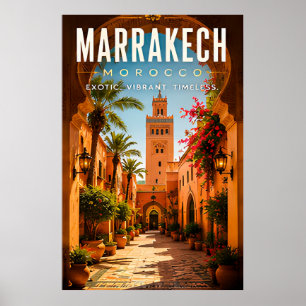 🌺 Marrakech Maroc Décoration d'intérieur de ville