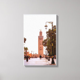 Marrakech (Morocco) Canvas Print