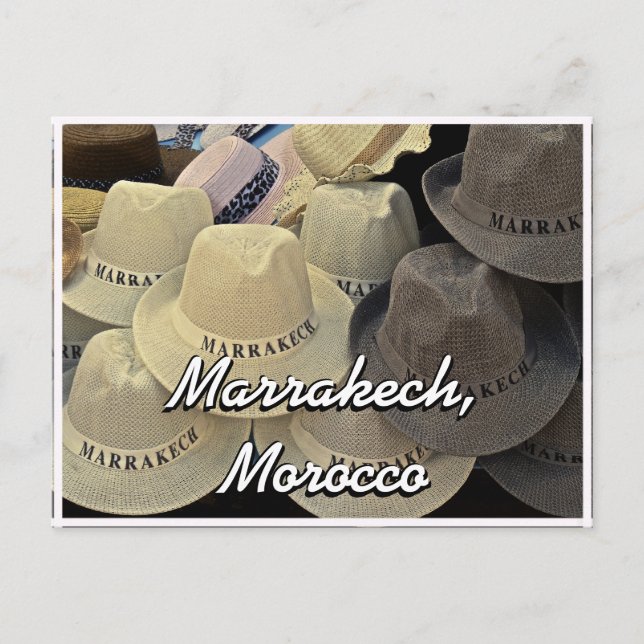 Marrakech Souvenir Postcard (Front)