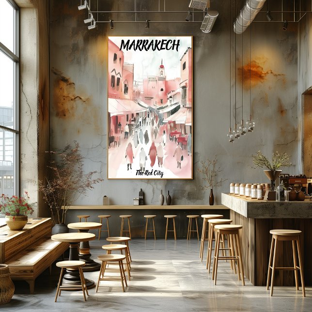 Marrakech: The Red City Poster (Creator Uploaded)