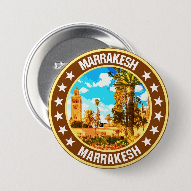 Marrakesh                                          3 inch round button (Front & Back)